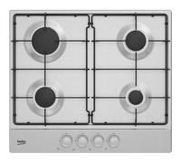 Beko HIAG64223SX Cuisinière à gaz encastrable 4 brûleurs