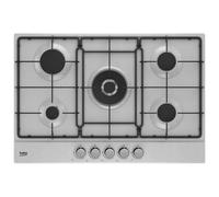 Beko HIAW75224SXE Plaque à gaz 5 brûleurs Inox 75 cm