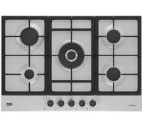 Beko HIAW75225SXE plaque Acier inoxydable Intégré 75 cm Gaz 5 zone(s)