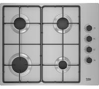 Beko HIBG64120SX plaque de cuisson encastrable en acier inoxydable 60 cm gaz 4 zones