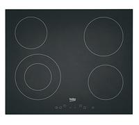 Beko HIC64401 plaque Noir Intégré 58 cm Céramique 4 zone(s)