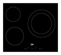 Beko HIC63402T plaque Noir Intégré Céramique 3 zone(s)