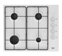 Beko HIGG 64123 SW plaque Blanc Intégré 60 cm Gaz 4 zone(s)