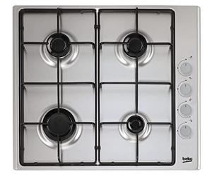 Beko HIGG641C3SX Acciaio inossidabile Da incasso 60 cm Gas 4 Fornello(i)