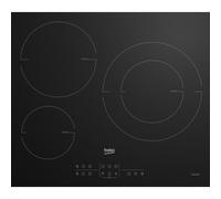 Beko HII63200MTB plaque Noir Intégré 58 cm Plaque avec zone à induction 3 zone(s)