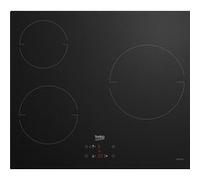HII63400MT - Table de cuisson à induction - 3 plaques de cuisson - Niche - largeur : 56 cm - profondeur : 49 cm - noir
