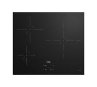 Beko HII63400SMT plaque Noir Intégré 60 cm Plaque avec zone à induction 3 zones