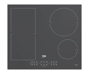 Beko HII64200FMTZG - Cuisinière encastrable induction, 4 zones de cuisson, Booster, Touch Control