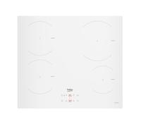 Beko HII64400ATW Table de cuisson à induction - blanc, autarcique, 60cm