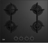 Beko HILG 64225 SB Noir Intégré 60 cm Gaz 4 zones
