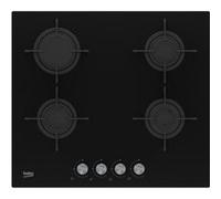 Beko HILG64221S plaque Noir Intégré 60 cm Gaz 4 zone(s)