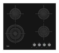 Beko HILW64222S plaque Noir Intégré Gaz 4 zone(s)