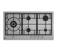 Beko HIML 95225 SXE Acier inoxydable Intégré 90 cm Gaz 5 zone(s)