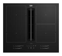 Beko HIXI 64700 UF Noir Intégré 60 cm Plaque avec zone à induction 4 zone(s) Hotte intégrée