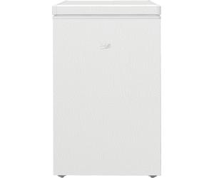 Beko HSM10440 b100 MinFrost Congélateur petit format avec alarme de porte, 1 panier à produits congelés, volume utile de 104 l, largeur seulement 54 cm, 35 dB (A), blanc