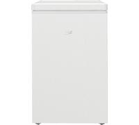 Beko HSM10440 b100 MinFrost Congélateur petit format avec alarme de porte, 1 panier de congélation, volume utile de 104 l, largeur seulement 54 cm, 35 dB (A), blanc