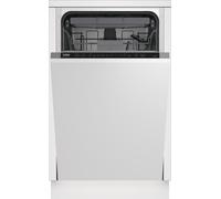 Beko KDIS28122 - Lave-vaisselle - encastrable - Niche - largeur : 45 cm - profondeur : 56 cm - hauteur : 82 cm