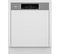 beko lave vaisselle 60cm 15 couverts 41db intégrable avec bandeau BDSN36540XP