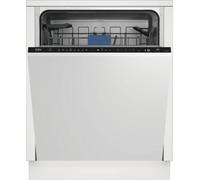 Lave-vaisselle encastrable 60 cm 14 couverts Panier superieur Reglable Sur 3 positions Filtre : Inox cuve : Inox Poids de porte supporte (kg) : 3.0 -