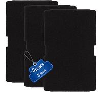 Beko Lot de 3 filtres pour sèche-linge à pompe à chaleur de rechange pour 2964840200 2964840100 et Blomberg Elektra Bregenz Elin, Filtre éponge 240 x 150 mm, Tapis filtrant en mousse pour sèche-linge