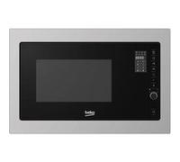 Beko MGB25332BG - Four micro-ondes grill - encastrable - 25 litres - 900 Watt - acier inoxydable Acier inoxydable G