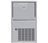 Beko Professionnel, machine à glaçons ADN 108 BP, pour un usage commercial. Production de glace en 24 heures (kg): 25, capacité de stockage de glace (kg):6, boîtier en acier inoxydable