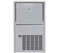 Beko Professionnel, machine à glaçons ADN 108 BP, pour un usage commercial. Production de glace en 24 heures (kg): 25, capacité de stockage de glace (kg):6, boîtier en acier inoxydable