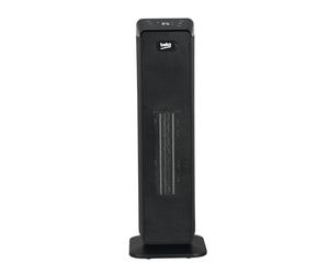 BEKO Radiateur ventilateur tour avec télécommande RHP7120B, puissance 2000W, technologie céramique, 4 modes, protection contre la surchauffe