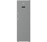 BEKO Réfrigérateur à une porte de 365 litres, sans gel en acier inoxydable