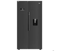 Beko Réfrigérateur américain 91cm 576l nofrost noir - GN163241DXBRN