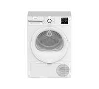 Beko Sèche-linge BMT93EW 9kg ligne Esthétique NX, moteur asynchrone, affichage numérique, blanc, hublots blanc