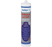 Beko Silicon Pro4 Cartouche de silicone d'étanchéité 310 ml, gris argenté, 310 ml