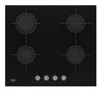 Beko HILG64221S plaque Noir Intégré 60 cm Gaz 4 zone(s)