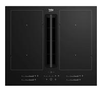 BEKO Table de cuisson induction aspirante 4 foyers 650 m3/h - HIXI64701UP