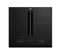 Beko HIXI 64700 UF Noir Intégré 60 cm Plaque avec zone à induction 4 zone(s) Hotte intégrée