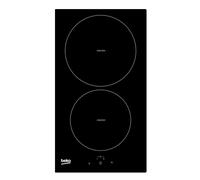 beko table domino induction 30cm 3600w noir hdmi32400dt