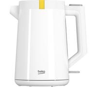 BEKO WKM4215W Bouilloire Electrique Capacité 1,7 L 2200 W Affichage LED Blanc Rotation 360° 18 x 25,5 x 22,5 cm