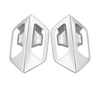 Bekuyu 1 Ensemble Pour Peugeot 3008 GT 2017 2018 2019 2020 2021 Pièces De Cadre De Poignée De Porte Intérieure De Voiture (Argent)