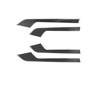 Bekuyu 4 Pièces Pour A4 B9 2017 2018 2019 2020 Voiture Intérieur Poignée De Porte Panneau Couverture Garniture Autocollant Décoration Accessoires