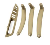 Bekuyu 51416975791 LHD RHD Pour X5 X6 E70 E71 E72 2007 2008 2009-2013 Interrupteur De Fenêtre De Porte Intérieure Conducteur Couvercle Poignée Traction (Beige LHD 4PCS)