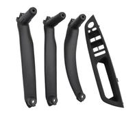 Bekuyu 51416975791 LHD RHD Pour X5 X6 E70 E71 E72 2007 2008 2009-2013 Interrupteur De Fenêtre De Porte Intérieure Conducteur Couvercle Poignée Traction (Black RHD 4PCS)