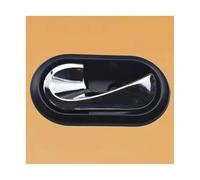 Bekuyu 8200733848 8200733847 Poignées De Porte Intérieures De Voiture Pour Renault Pour Duster Pour Renault Pour Logan 2012 2013 2014 2015 2016 (Chrome left)