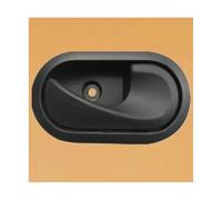 Bekuyu 8200733848 8200733847 Pour Renault Pour Duster Pour Renault Pour Logan 2012 2013 2014 2015 2016 Poignées De Porte Intérieures De Voiture (Black right)