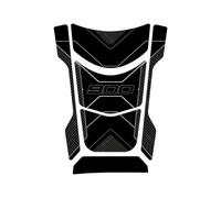Bekuyu Autocollant De Tampon De Réservoir De Moto Protection en Résine 3D pour Voge pour Valico 900DSX 900DSX 2024 (1 Piece 1)