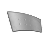 Bekuyu Couvercle De Poignée Intérieure Voiture Gris Boucle De Porte Couvercle De Main Accoudoir De Porte Base Noire Pour Peugeot 107 2005 2006 2007 2008 2009 (Left Grey Cover)