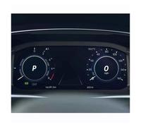 Bekuyu Film De Protection D'écran LCD En Verre Trempé Tableau De Bord De Voiture Autocollant Intérieur Pour VW Pour Tiguan 2021 2022 (Instrument)