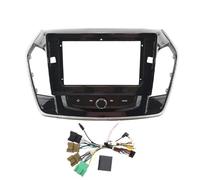 Bekuyu Panneau Façade D'autoradio pour C&hevrolet pour Traverse 2017+ Adaptateur De Cadre De Voiture 10 Pouces Kit De Montage De Panneau De Tableau De Bord Radio(Frame Cable Canbus)