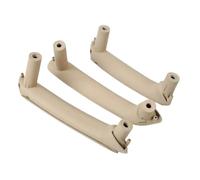 Bekuyu Poignée Traction Porte Intérieure Voiture Accoudoir De Poignée Porte Intérieure 3 Pièces/ensemble Pour VW Pour Passat B5(Beige)