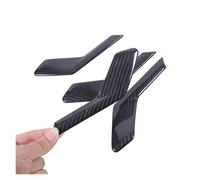 Bekuyu Poignée Traction Porte Intérieure Voiture Autocollant Décoratif Couverture Poignée Porte Intérieure Voiture En Fiber Carbone Pour Série 5 G60 2024 +(Black carbon)