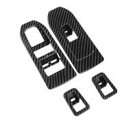 Bekuyu Poignée Traction Porte Intérieure Voiture Autocollant Panneau D'accoudoir Porte Bouton Levage Fenêtre Voiture Pour VW Pour Golf 8 MK8 2020 2021 2022 2023